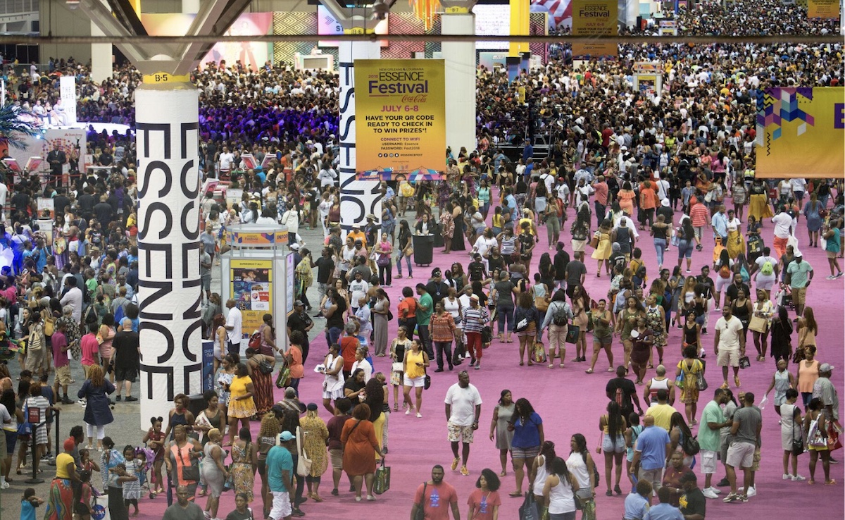 crowd at Essence festival